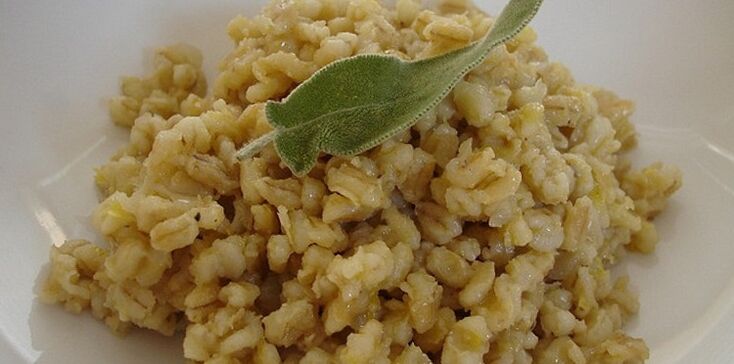Bouillie d'orge perlé pour perdre du poids